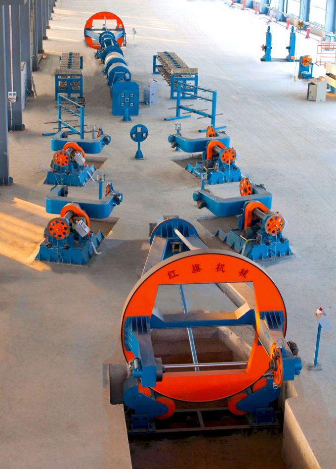 Drum Twister máy sản xuất dây cáp điện cho lắp đặt và armouring