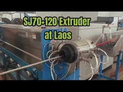 Xlpe Cable Extruder đầu tư thấp Sj-150 cho dây chuyền Jacketing cuối cùng