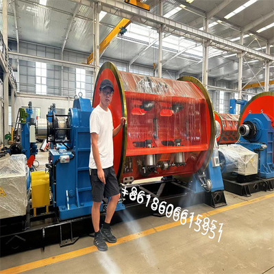 Máy bện dây cứng JLK-500/61 với hệ thống suốt chỉ tải tự động