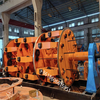 Máy cắt dây cáp tốc độ cao loại Plenatary Laying Up With Steel Wire Armoring
