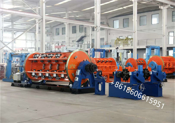 Tin cậy 630/6 + 18 + 24 Rigid Frame Strander Với Loader Tự động