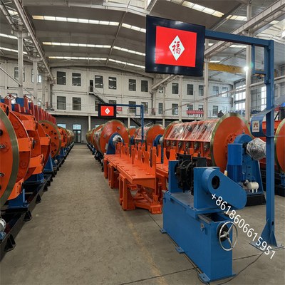 1 + 6 + 12 + 18 Máy dây thép đồng và cáp làm cho khung cứng