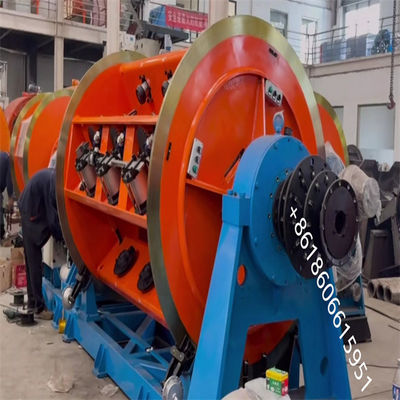 Máy kéo dây cứng 630/6+12+24 để sản xuất dây với hệ thống bobbin tải thủ công