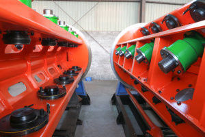 Đa cáp đồng trục Stranding máy, bán cứng nhắc Strander loại hành tinh