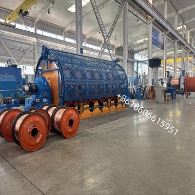 Thiết kế rotor cứng tự hỗ trợ cho 1 + 6 + 12 + 18 + 24 + 30 + 36 Bobbins Strander khung cứng