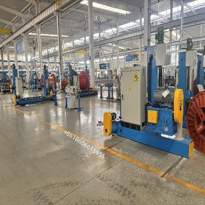 Đường cổng loại dây trả và lấy máy Gantry trả máy để cuộn lên tất cả các vua của cáp với đường kính lớn