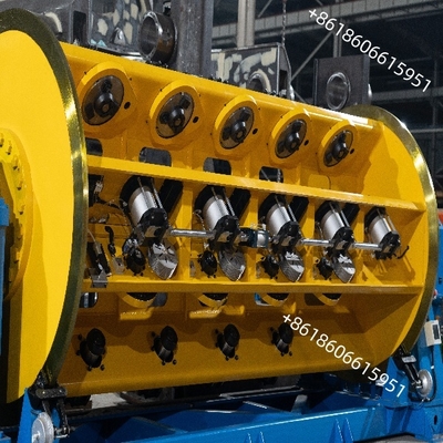 Giá đỡ máy bện cứng lực căng trễ thuận tiện cho máy sản xuất cáp dây đồng, thiết bị nhà sản xuất cáp
