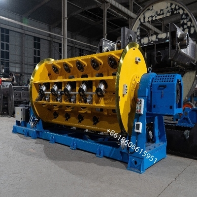 Máy bện cứng kiểu căng điện từ 630/18+24, Máy bọc thép kiểu khung cứng