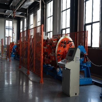 Máy thả dây chuyền mặt đất tốc độ cao với điện áp và thanh toán điều khiển bobbin cá nhân 1 + 6 + 12 + 18