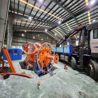 Máy đặt lên với hướng S Z Stranding và không có bước điều chỉnh Lay Up Pitch điều khiển bởi PLC và màn hình cảm ứng HMI