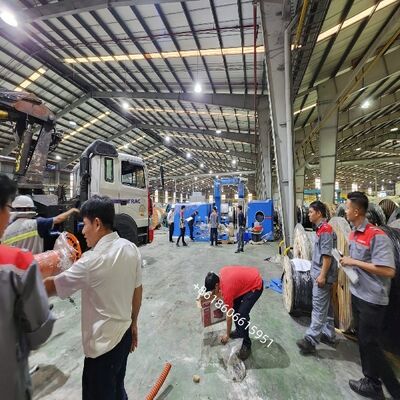 Máy đặt thiết kế cho lắp ráp cáp điện LV MV đa lõi với chức năng đặt và xoay trước có thể điều chỉnh