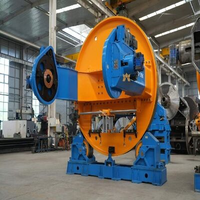 Máy xoắn cáp phuy chắc chắn cho cáp điện 5 lõi: Xử lý dây dẫn cách điện lên đến 9.6mm